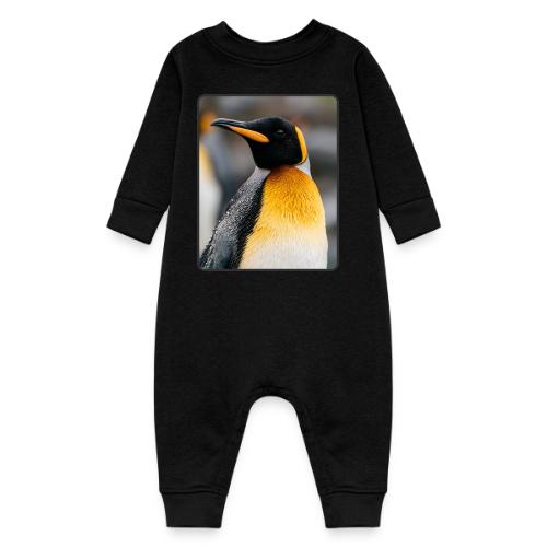 King Penguin Portrait Design - Baby Fleece One Piece