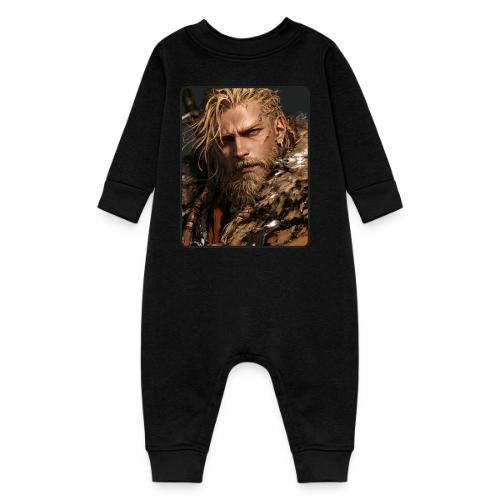 Battle-Scarred Viking Warrior - Baby Fleece One Piece