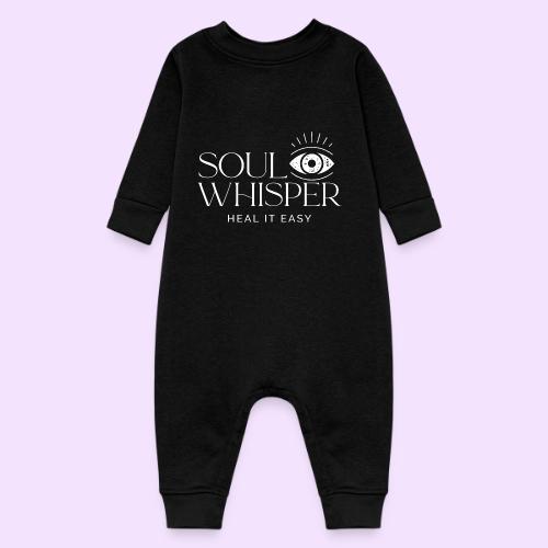 Soul Whisper - White Design - Baby Fleece One Piece
