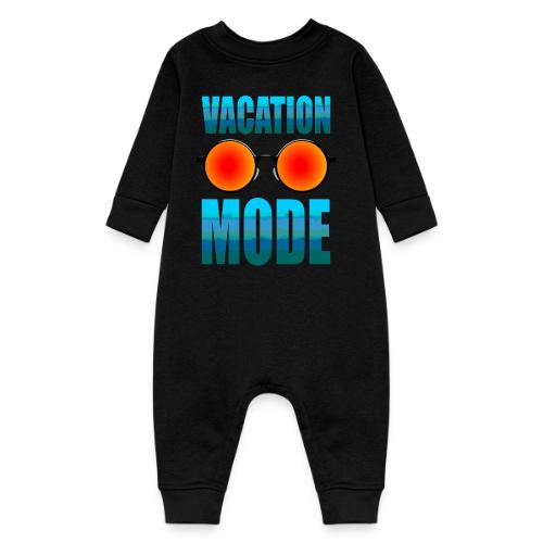 Vacation mode: Ocean Vibes On - Baby Fleece One Piece