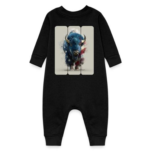 USA: Spirit of the Plains - Baby Fleece One Piece