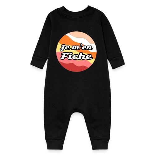 I don't care - Baby Fleece One Piece