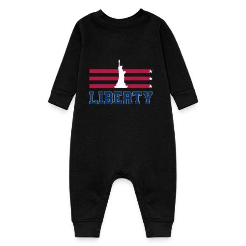 USA: Stars of Liberty - Baby Fleece One Piece