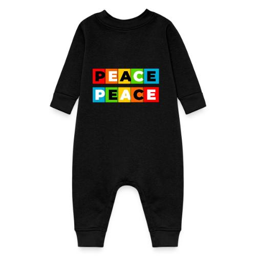 Colorful Peace - Baby Fleece One Piece