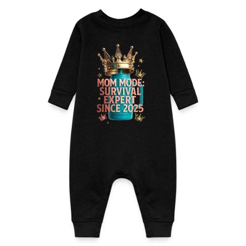 Mom Mode Survival Expert Tee - Baby Fleece One Piece