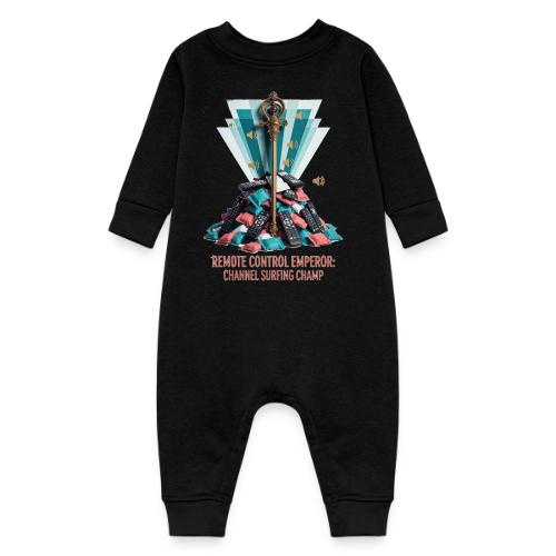 Remote Control Emperor T Shirt - Baby Fleece One Piece
