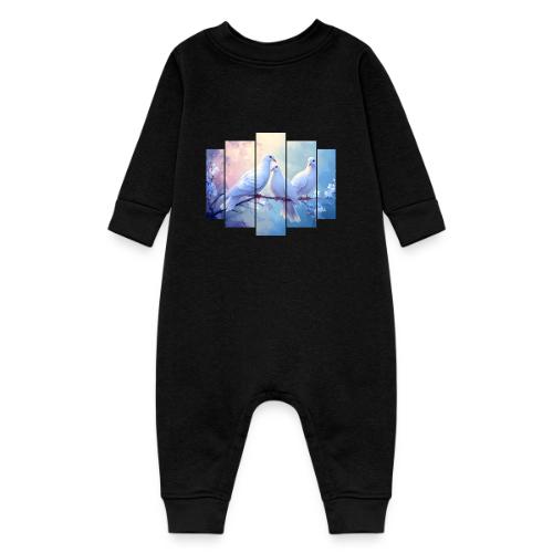 Symbols of Peace and Serenity - Baby Fleece One Piece