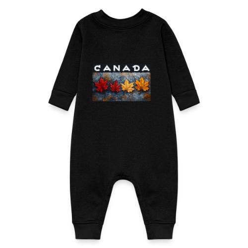 Colorful Canada Style - Baby Fleece One Piece