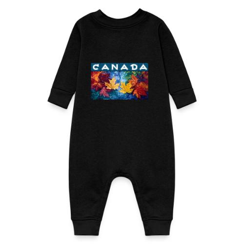 Canada in Brushstrokes - Baby Fleece One Piece