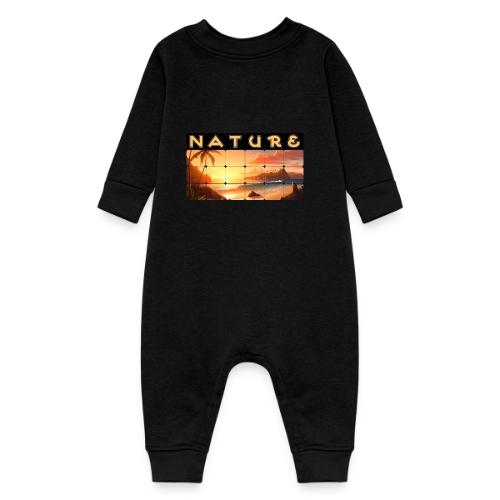 Nature: Tropical Twilight - Baby Fleece One Piece