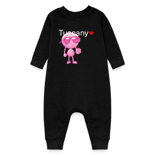 Smoon City_Tuscany Pink - Baby Fleece One Piece