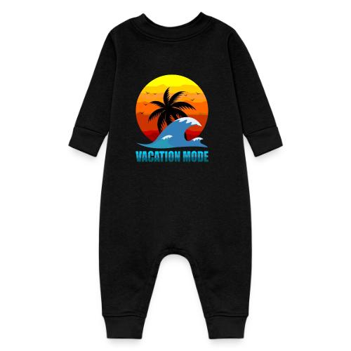 Vacation mode: Sunset Escape - Baby Fleece One Piece