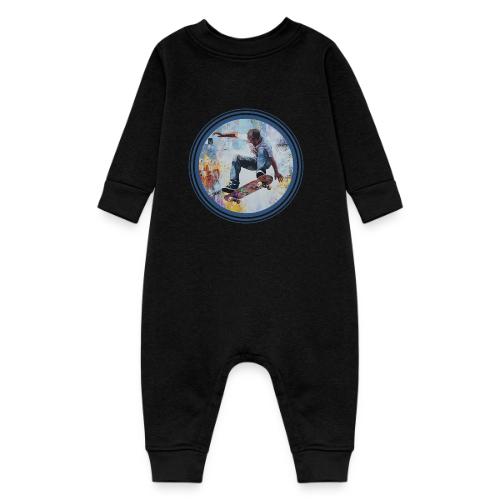 Skateboarding Universe - Baby Fleece One Piece
