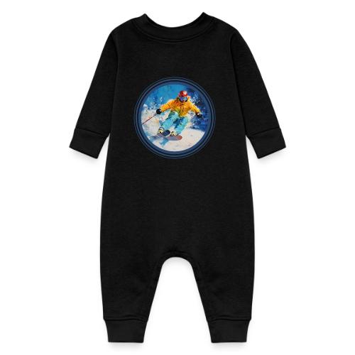Born for Skiing - Baby Fleece One Piece