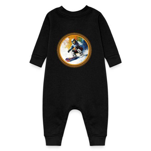 Snowboarding Dreams - Baby Fleece One Piece