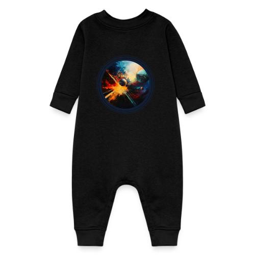 Planets in Turmoil - Baby Fleece One Piece