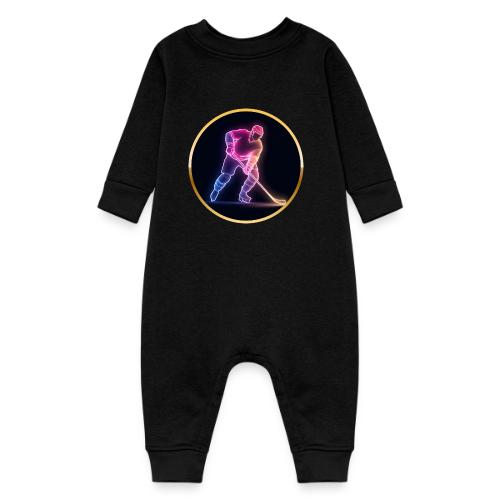 Hockey: Neon Ice Rush - Baby Fleece One Piece