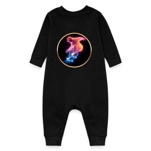 Skateboarding: Golden Trick Rider - Baby Fleece One Piece