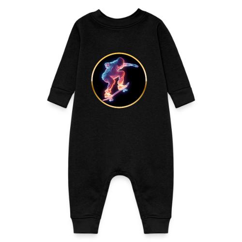 Skateboarding: Neon Skate Orbit - Baby Fleece One Piece