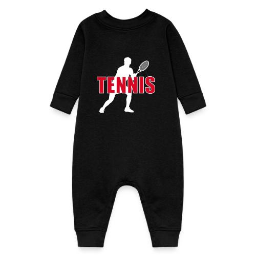 Red Court Tennis - Baby Fleece One Piece