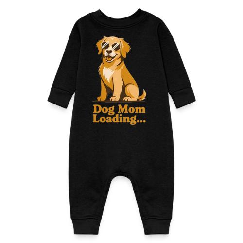 Dog Mom Loading Golden Retriever Sunglasses - Baby Fleece One Piece