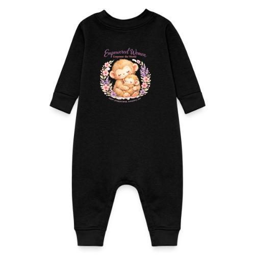 Empowered Women Empower The World Art - Baby Fleece One Piece