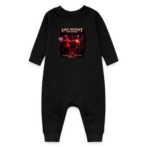 Love Against The System – Cyberpunk Art - Baby Fleece One Piece