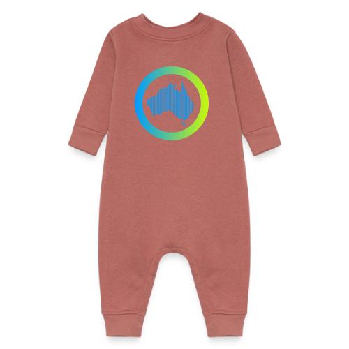 Gradient Symbol Only - Baby Fleece One Piece