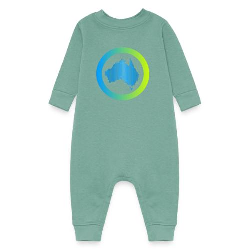Gradient Symbol Only - Baby Fleece One Piece