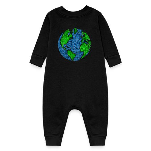 Global PEACE Sphere - Baby Fleece One Piece