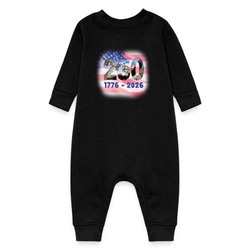 1776 - 2026 | 250 Years USA - Baby Fleece One Piece