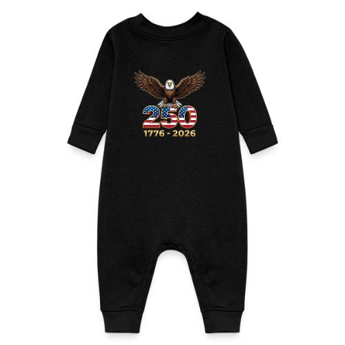 Eagle 250th Anniversary 1776-2026 - Baby Fleece One Piece