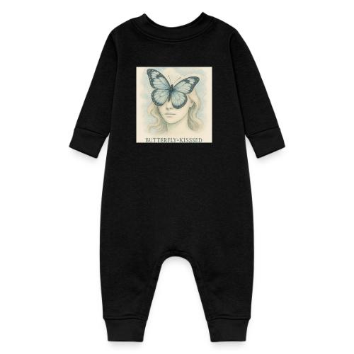 Butterfly kisses Hue - Baby Fleece One Piece