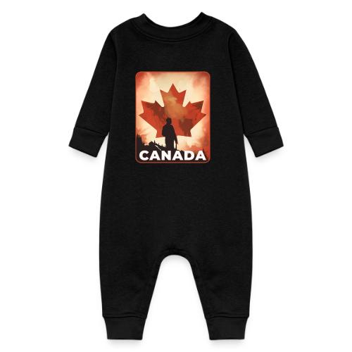 Canada Stands Tall - Baby Fleece One Piece