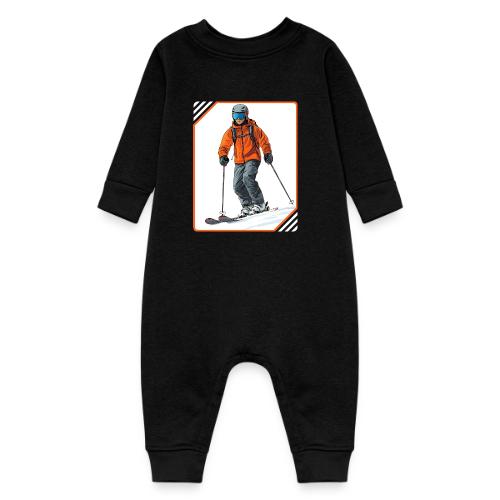 Skiing Thrill Ride - Baby Fleece One Piece