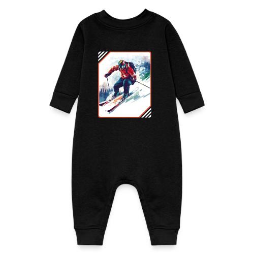 Skiing is Life - Baby Fleece One Piece