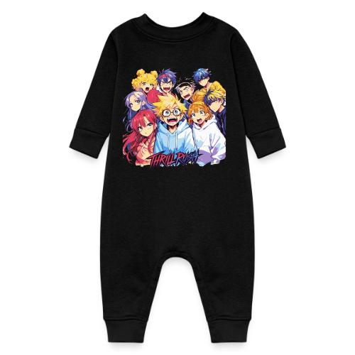 Thrill Rush Anime Squad Streetwear - Baby Fleece One Piece