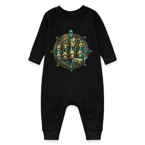 Cyberpunk Power Robot Hand - Baby Fleece One Piece