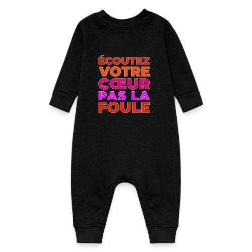Heart first - Baby Fleece One Piece