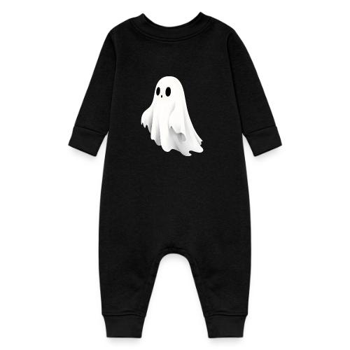 Cute Ghost Cartoon Design - Baby Fleece One Piece