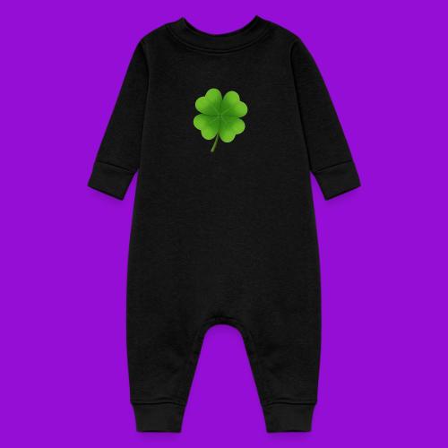 Four leaf clover - Baby Fleece One Piece