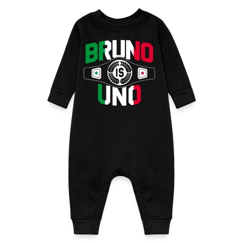 Bruno is Uno - Baby Fleece One Piece