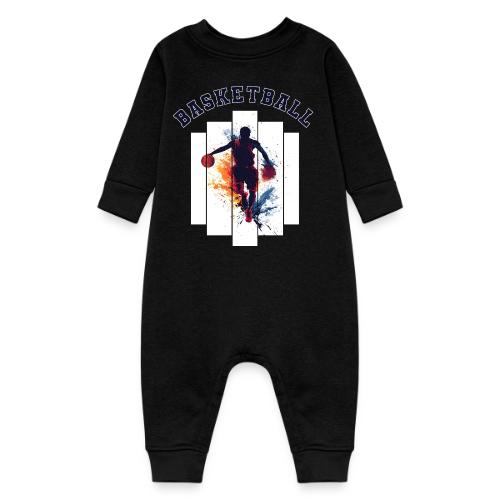 Basketball Never Stops - Baby Fleece One Piece