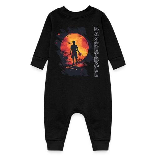 Basketball Blaze - Baby Fleece One Piece