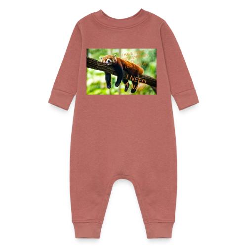 Fox napping meme - Baby Fleece One Piece