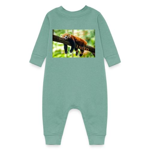 Fox napping meme - Baby Fleece One Piece