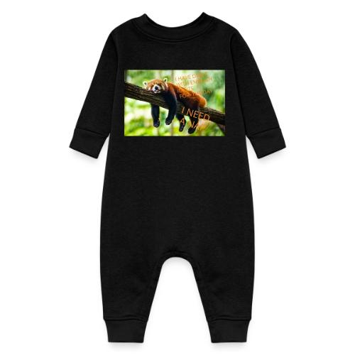 Fox napping meme - Baby Fleece One Piece