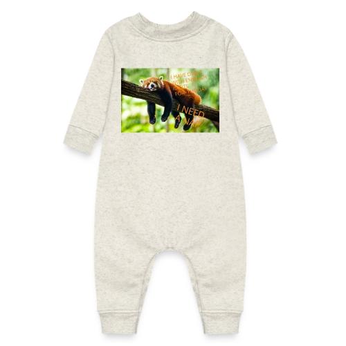 Fox napping meme - Baby Fleece One Piece