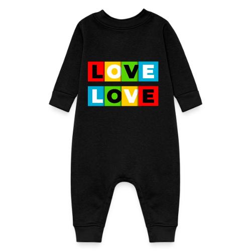 Love in Color - Baby Fleece One Piece