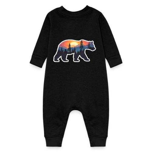 Mountain Spirit Bear - Baby Fleece One Piece